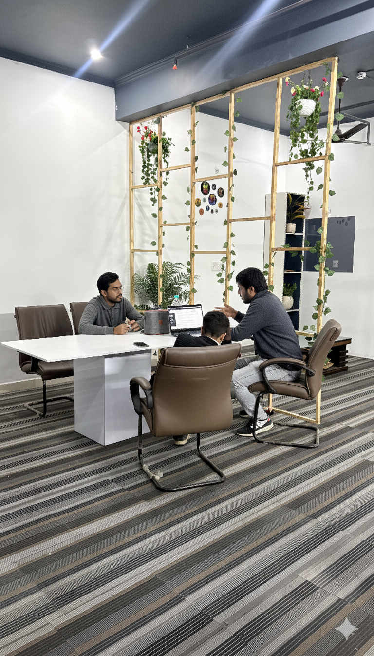 Cutedge Technology team discussion